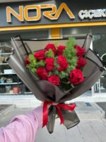 11'li Kırmızı Gül Buketi - Görsel 3