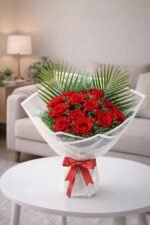 15'li Kırmızı Gül Buketi - Görsel 2